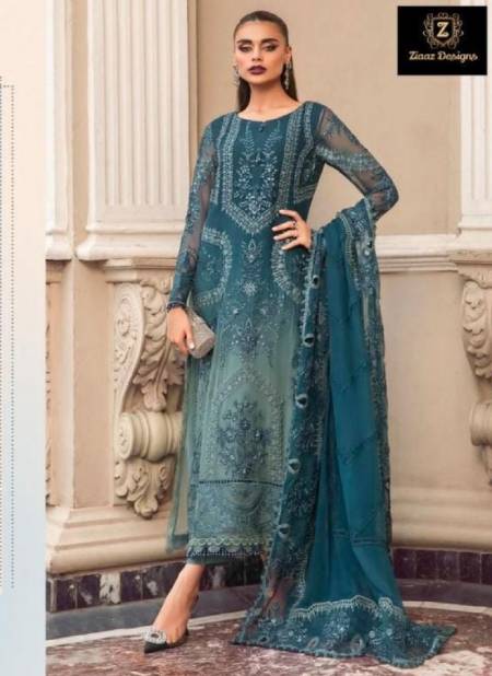 Ziaaz Designs Georgette Pakistani Salwar Suit Wholesalers in Delhi Catalog