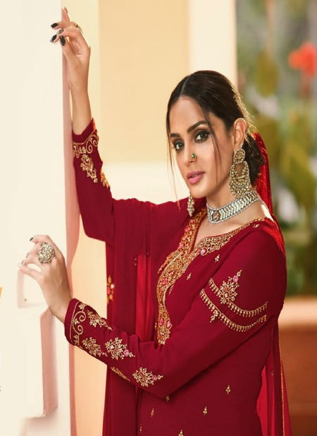 ZISA EVERY DAY VOL-65 Latest Designer Fancy Heavy Wedding Wear Georgette Embroidery Work Salwar Kameez Collection Catalog