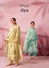 Ziya By Glossy Linen Cotton Printed Dress Material Wholesalers In Delhi

