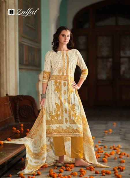 Zohra Cotton Printed Designer Dress Material Wholesale Shop In Surat
 Catalog