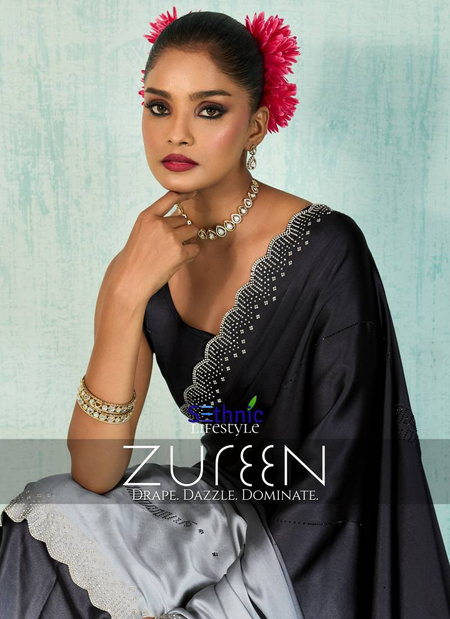 Zureen By Sethnic Ombre Japan Satin Designer Saree Wholesale Price In Surat