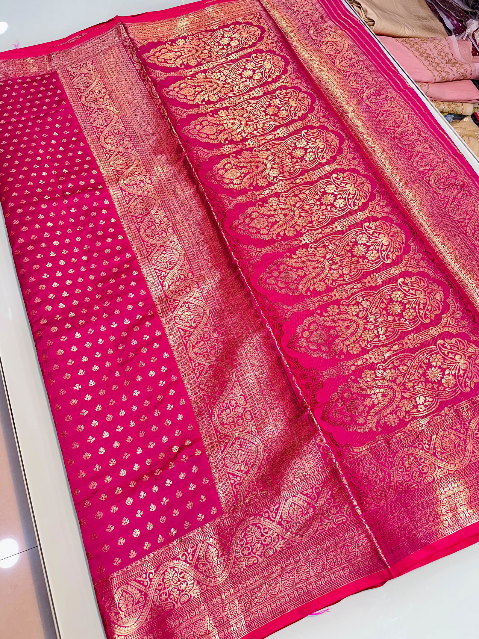 Pure 2 By Policona Pure Soft Silk Handloom Wedding Wear Wholesale Saree In India