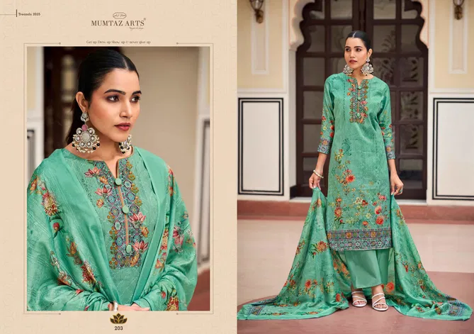 Mannat By Mumtaz Jam Satin Digital Printed Dress Material Wholesale Shop In Surat