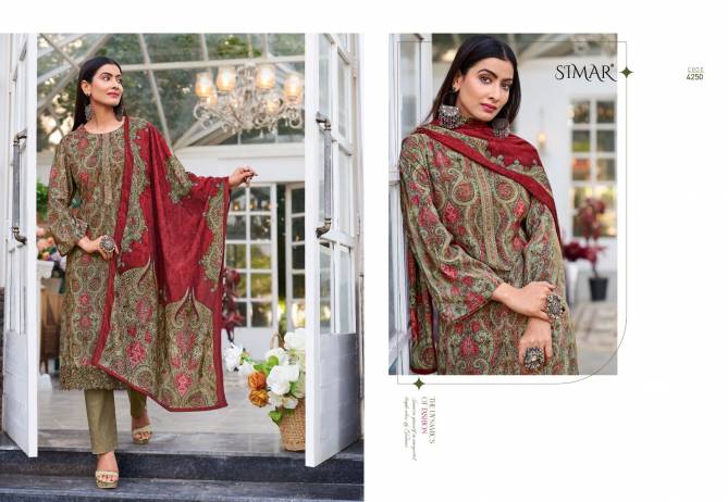 Ruhaani Vol 3 By Glossy Velvet Printed Dress Material Catalog