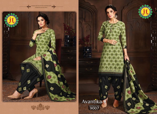 Jt Avantika 9 Casual Printed Regular Wear Pure Cotton Collection