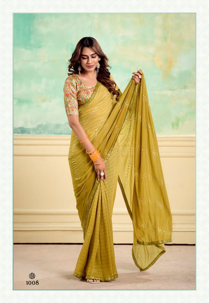 Nairobi By Stavan Weightless Fancy Saree Wholesale