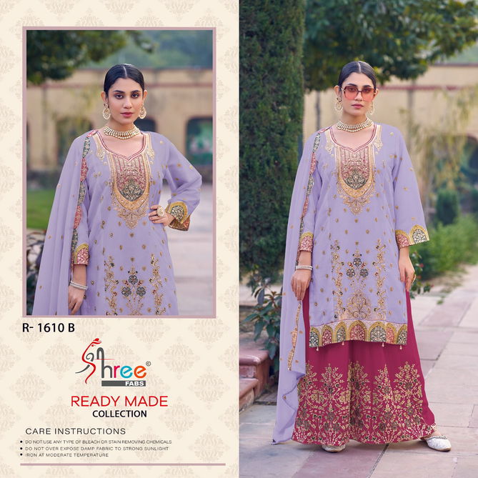 R 1610 By Shree Fabs Readymade Suits Wholesale Market In Surat