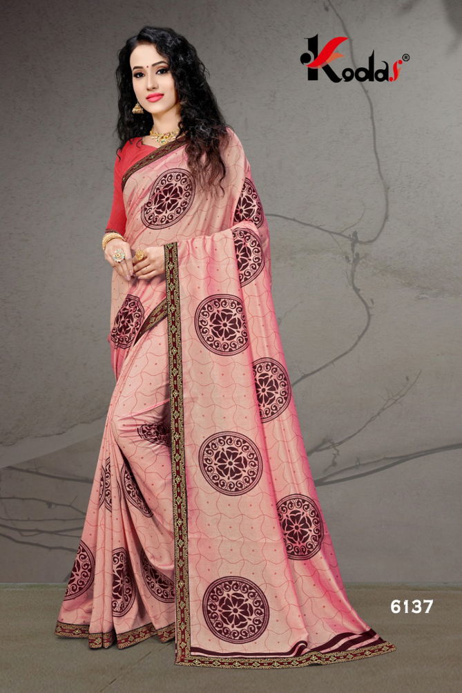 Gamer go 3 Daily Wear Printed Vichitra Silk Saree collection 