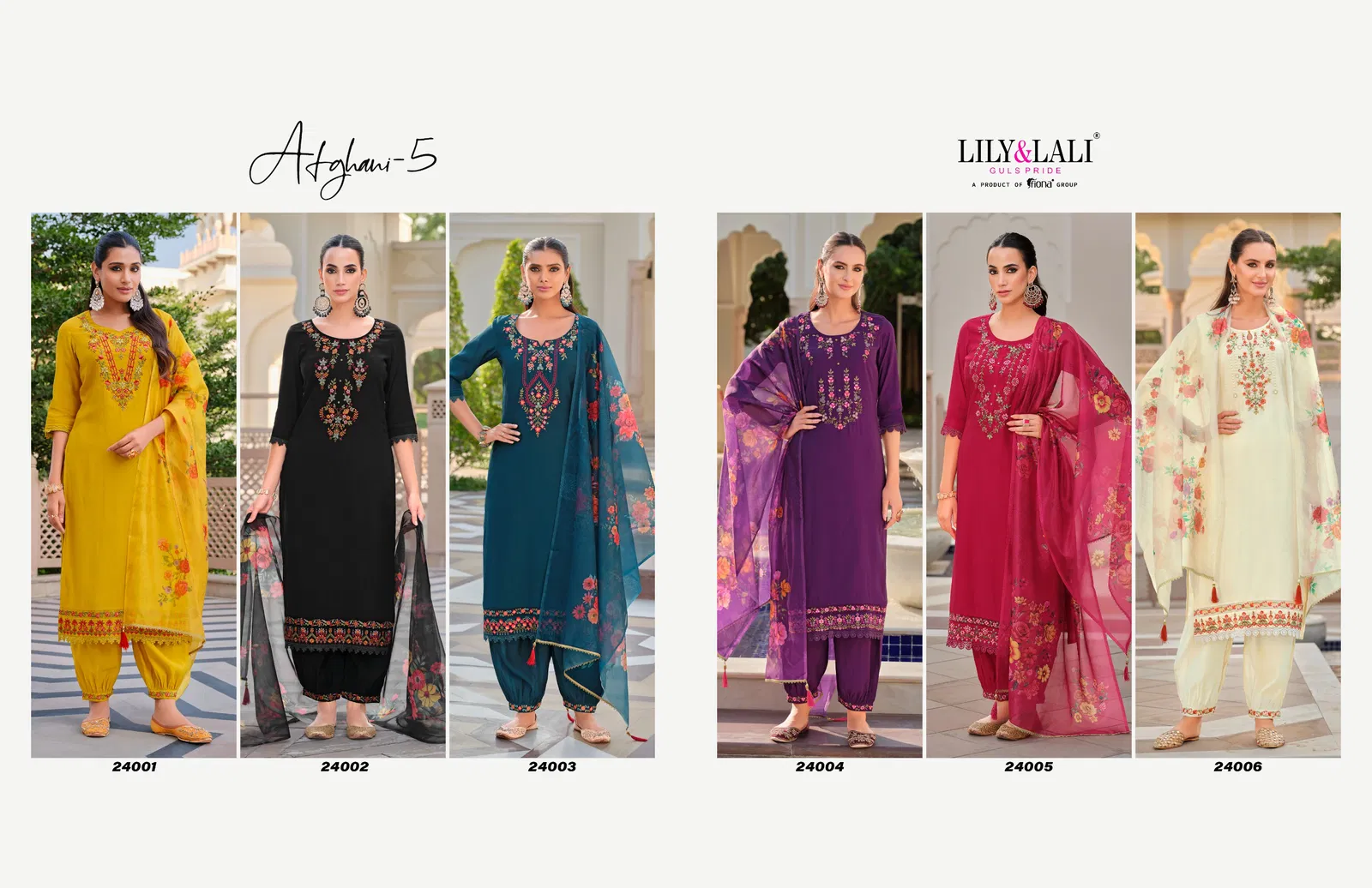 Afghani Vol 5 By Lily And Lali Embroidery Readymade Suits Orders In India