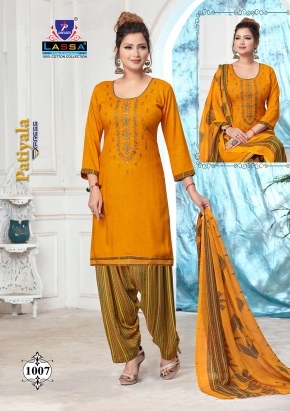 Arihant Lassa Patiyala Express Cotton Printed Dress Material Collection
