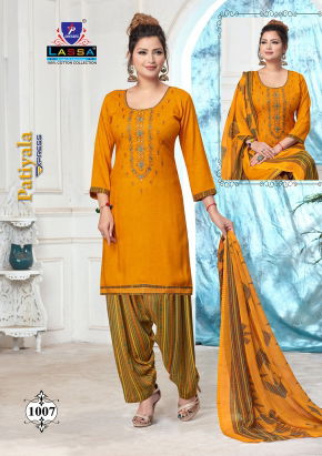 Arihant Lassa Patiyala Express Cotton Printed Dress Material Collection
