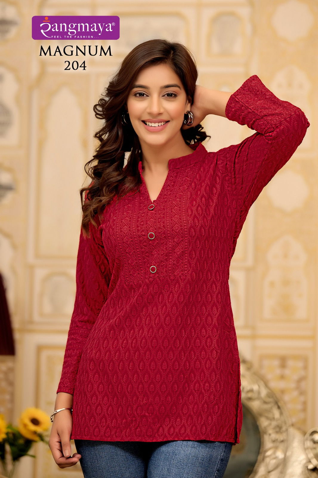 Magnum 2 By Rangmaya Tunic Ladies Top Suppliers In India