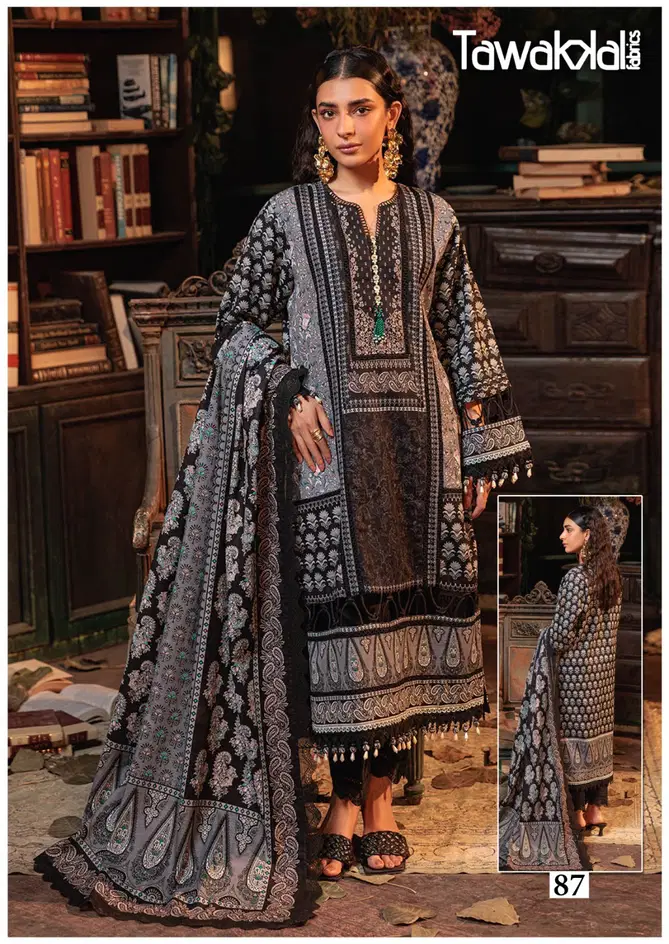 Mehroz Vol 9 By Tawakal Cotton Printed Pakistani Dress Material Orders In India