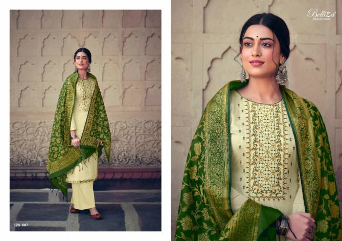 Belliza Shamia Latest Fancy Casual Wear Pure Jam Cotton with Heavy Embroidery work Designer Dress Material Collection
