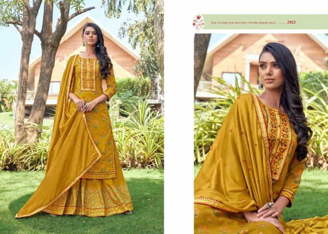 Rangoon Kathak Exclusive Latest Fancy Designer Pure Cotton Print with khatli Hand Work Designer Dress Material Collection
