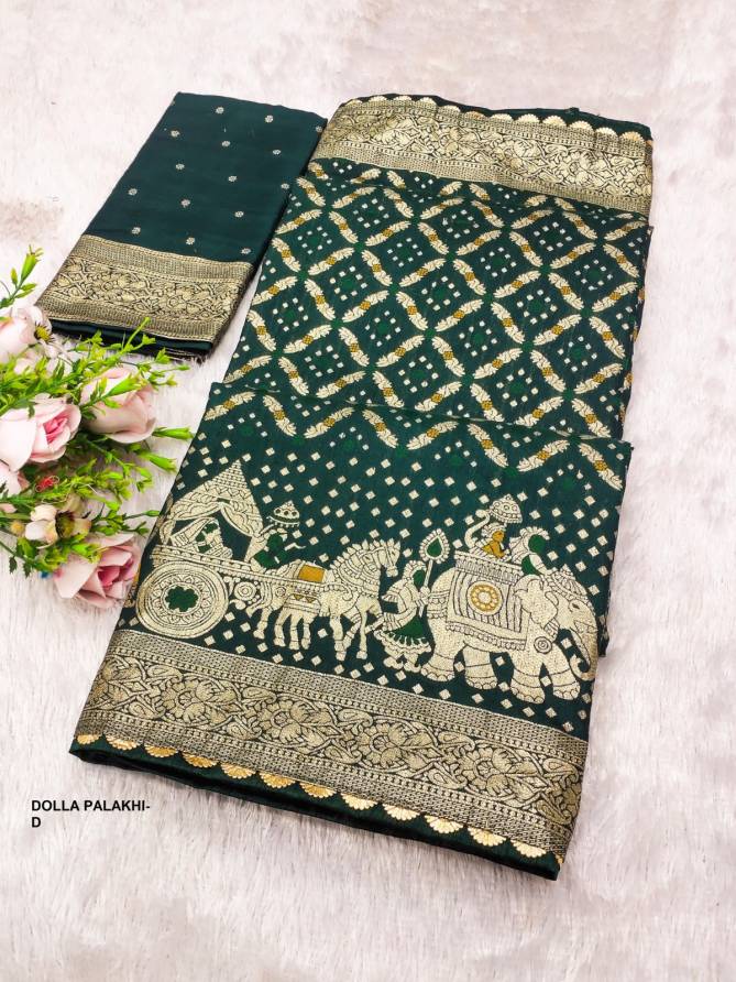 Dolla Palakhi A To F by Murti Nx Printed Viscose Dolla Silk Online Sarees Wholesale