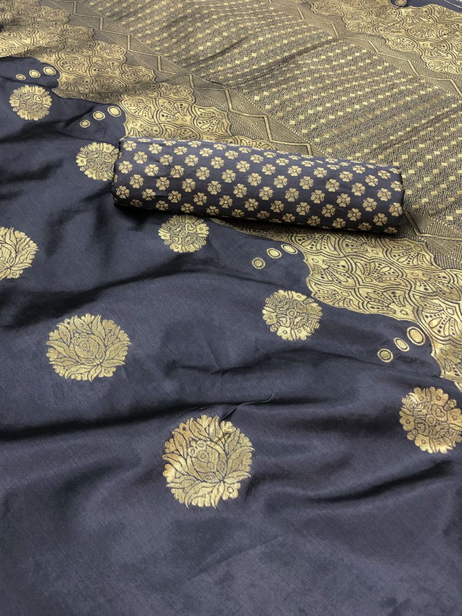 Niharika Silk 30 Latest Designer Wedding Wear Banarasi jacquard Saree Collection
