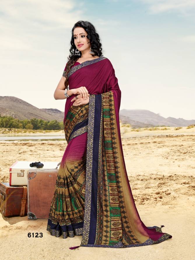 Kushboo Vol 4 Latest Designer Printed Daily Wear Saree Collection 