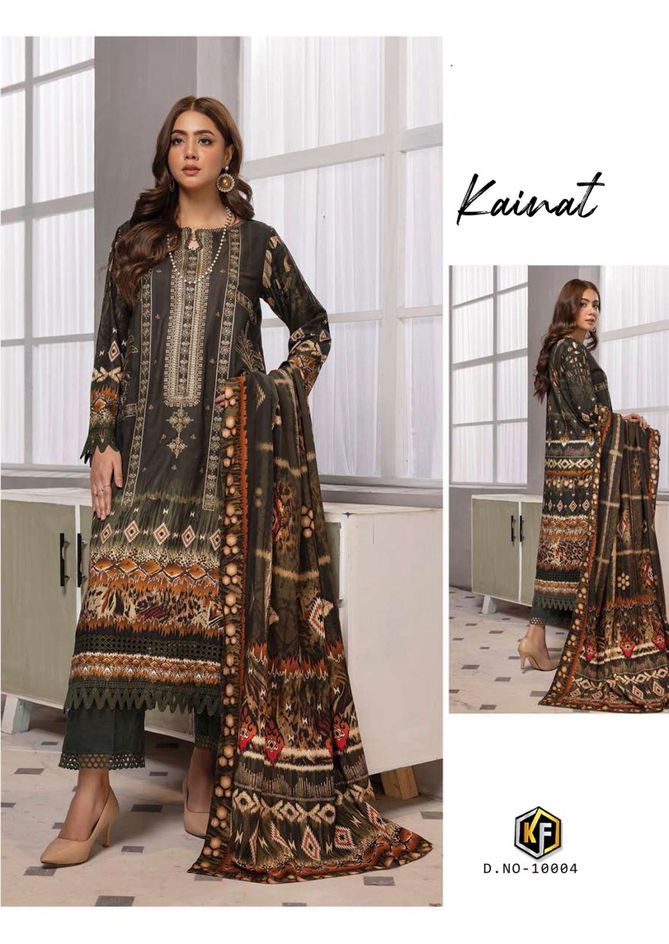 Kainat Vol 10 By Keval Fab Ladies Karachi Cotton Dress Material Wholesale Market in Surat