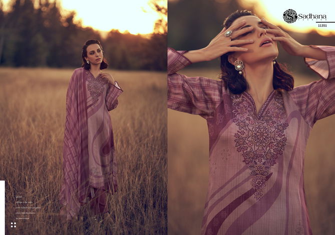 Amaya By Sadhana Jam Cotton Digital Printed Dress Material Orders In India