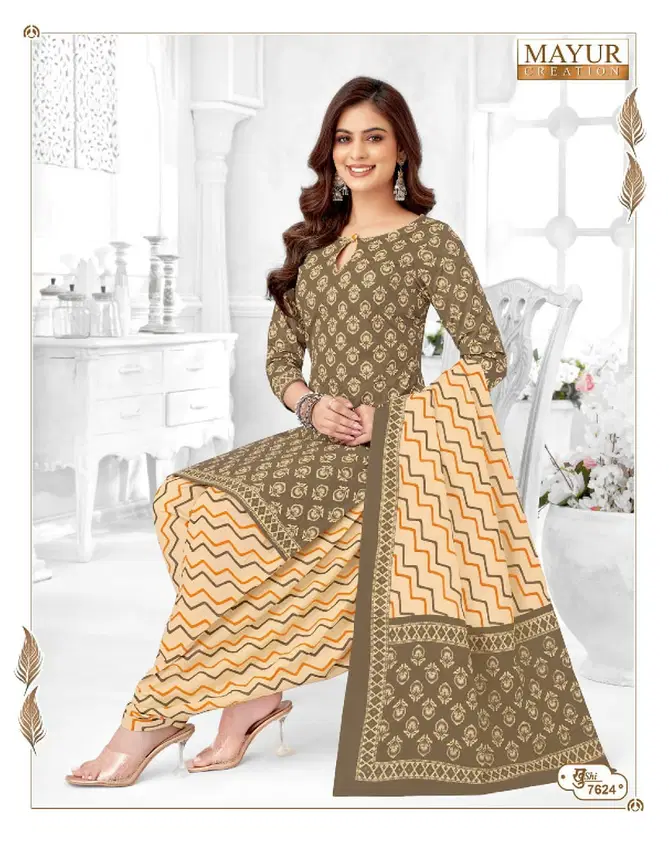 Khushi Vol 76 By Mayur Cotton Dress Material Orders In India