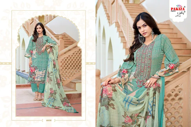 Arwah Vol 46 By Pakiza Royal Crepe Dress Material Orders In India