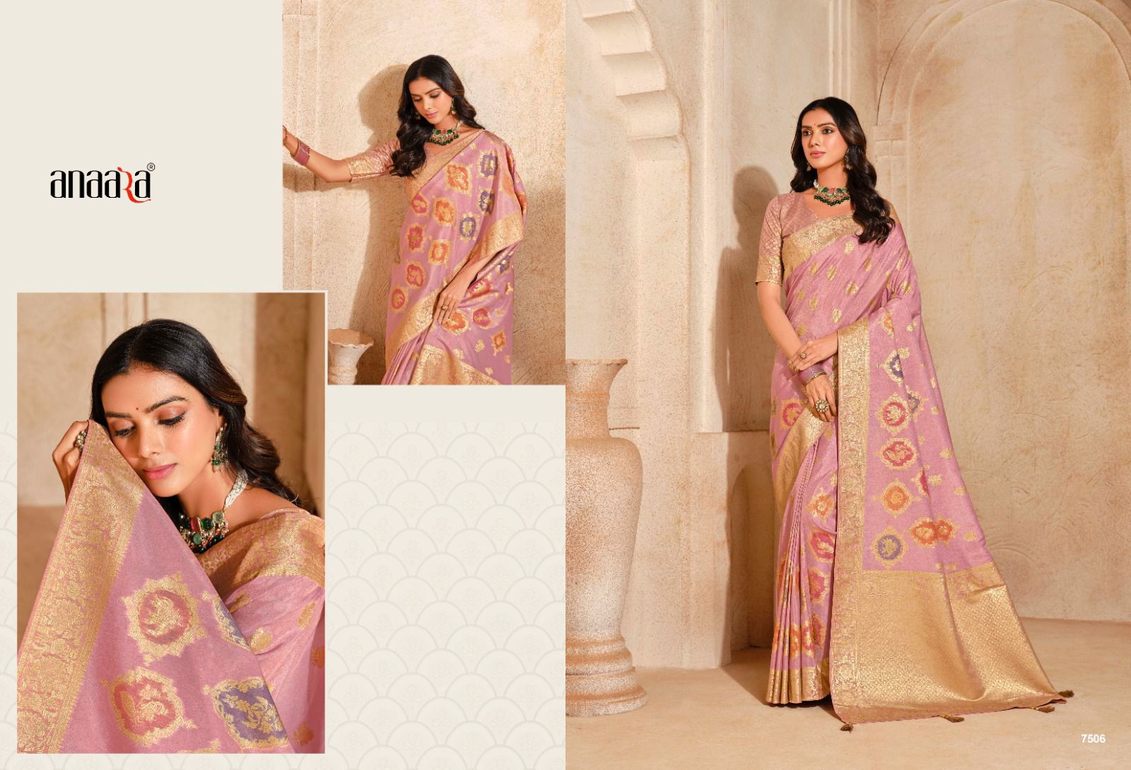 Anaara 7500 By Tathastu Silk Designer Saree Wholesale Shop In Surat