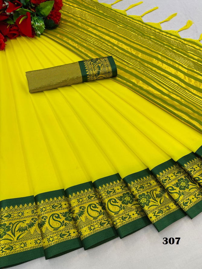  M AV 301 TO 308 Series Silk Wear Sarees Suppliers In India