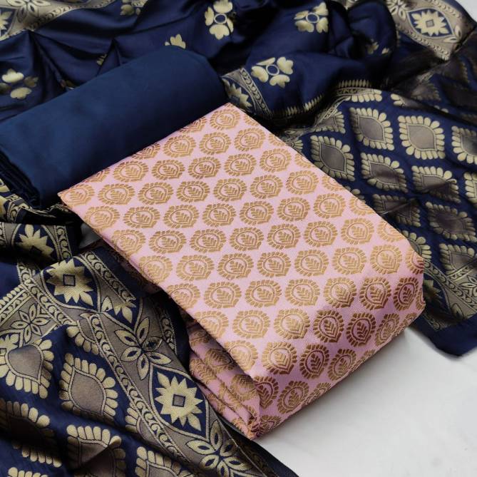 Banarasi 103 Banarasi Silk Festive Wear Designer Dress Material Collection
