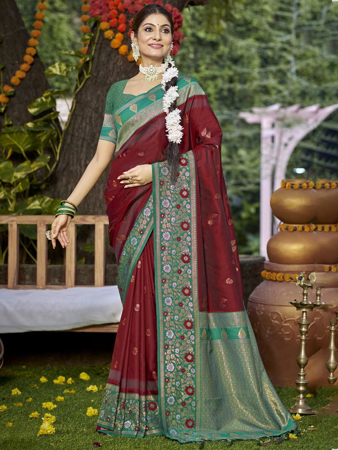 Pratima Silk By Bunawat Silk Wedding Wear Sarees Orders In India