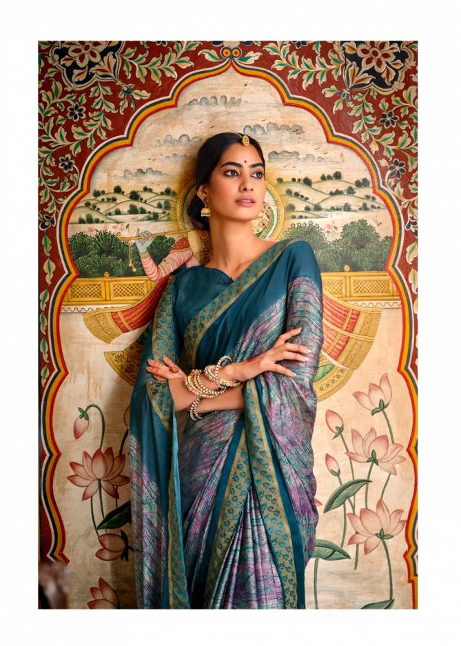 Kashvi Sukanya Ethnic Wear Printed Designer Chiffon Saree Collection
