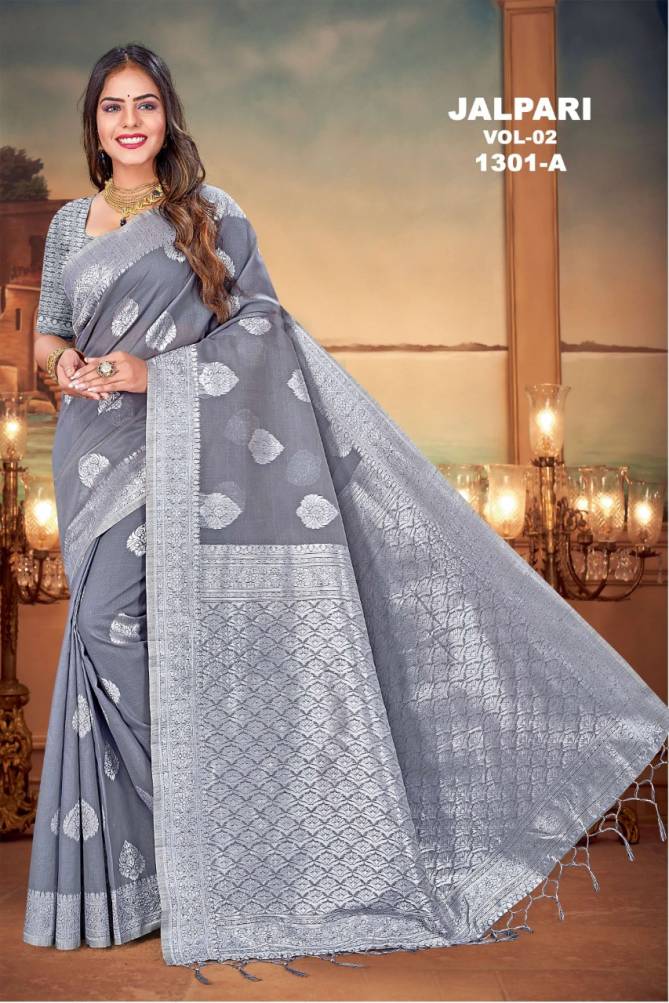 Jalpari 2 Casual Daily Wear Banarasi Weaving Designer Saree Collection 