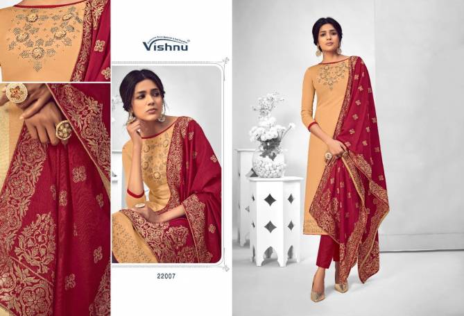 VISHNU NAJNI VOL-2 latest fancy Festive Wear Modal silk With Swarovski Work Heavy Salwar Suit Collection
