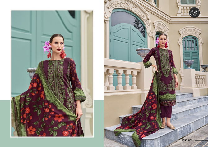 Scarlette By Belliza Cotton Digital Printed Dress Material Exporters In India