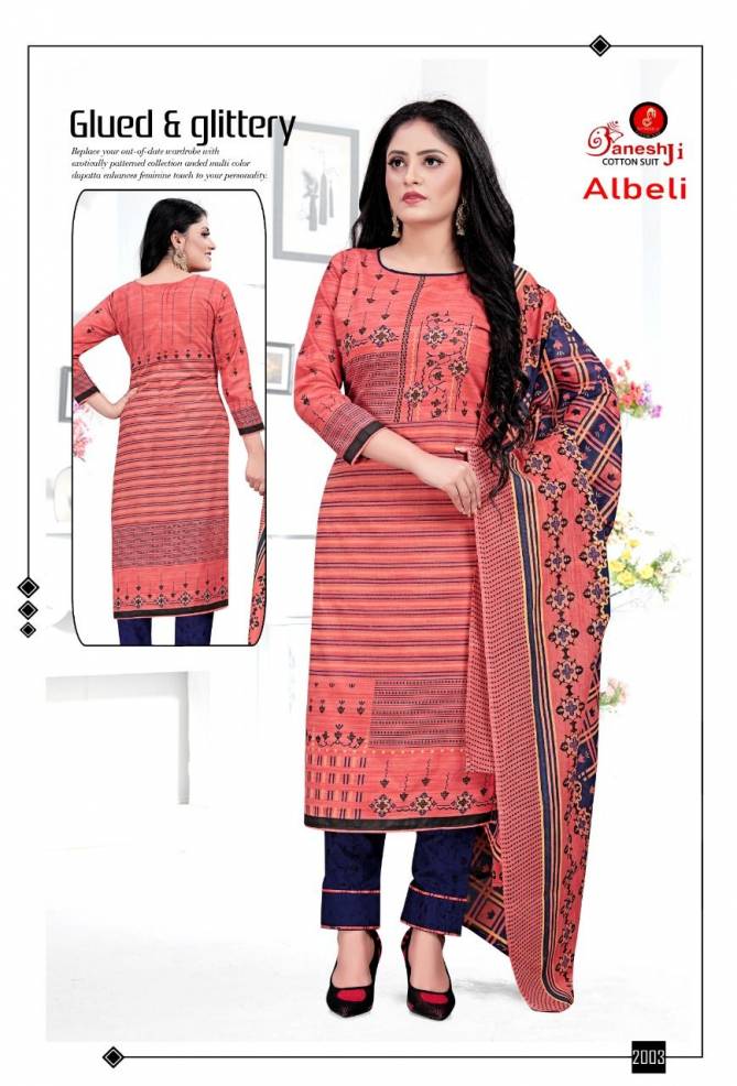 Ganeshji Albeli 2 New Latest Regular Wear Cotton Printed Dress Material Collection