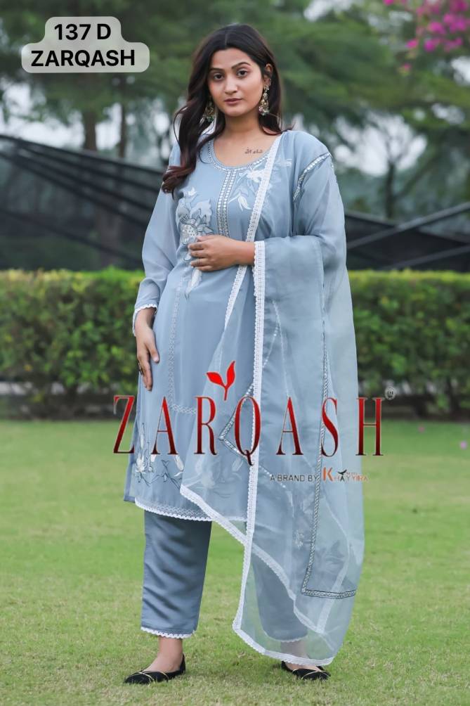 Zarqash Z 137 Series Pakistani Salwar Suit Wholesale Market in Surat with Price