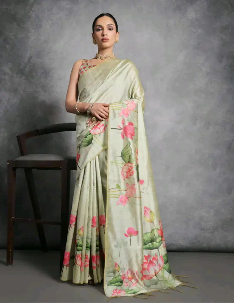 Kamal Bagh By Rajyog Tusser Silk Saree Wholesalers In Delhi