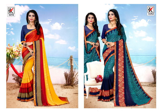 Lakire 1 Casual Daily Wear Renial Printed Designer Saree Collection
