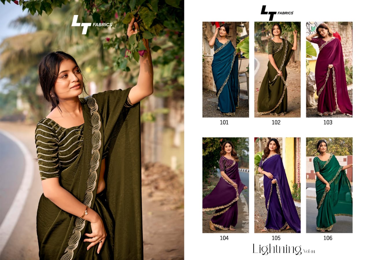 Lighting Vol 1 By Kashvi Nc Malai Silk Designer Saree Wholesale Shop In Surat