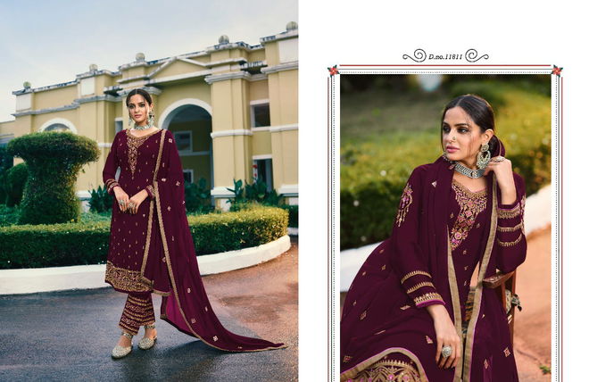 ZISA EVERY DAY VOL-65 Latest Designer Fancy Heavy Wedding Wear Georgette Embroidery Work Salwar Kameez Collection