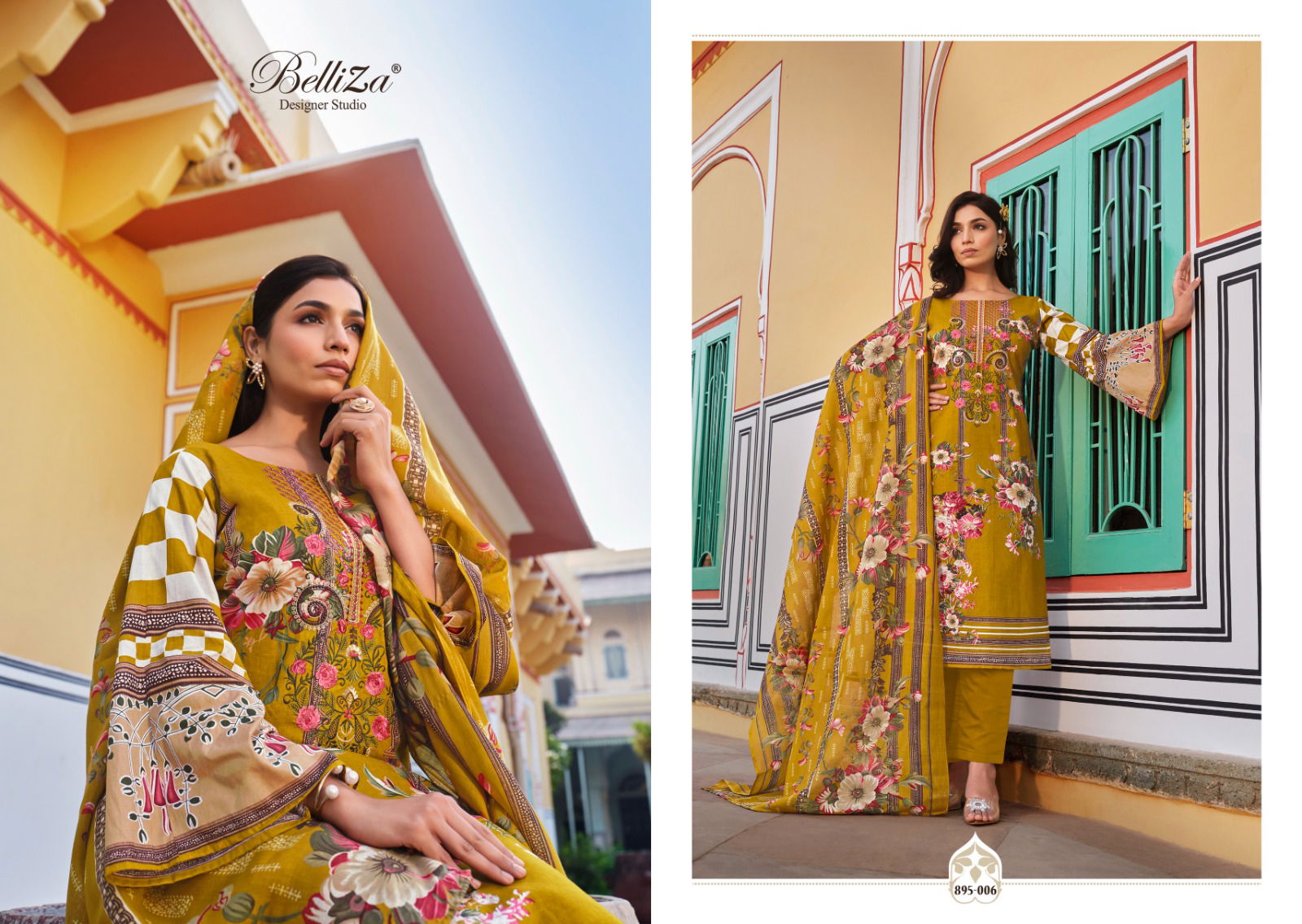 Naira Vol 42 By Belliza Printed Cotton Dress Material Wholesale Clothing Distributors In India
