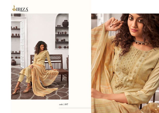 Ibiza Etalica Designer Fancy Casual Wear Dress Material Collection
