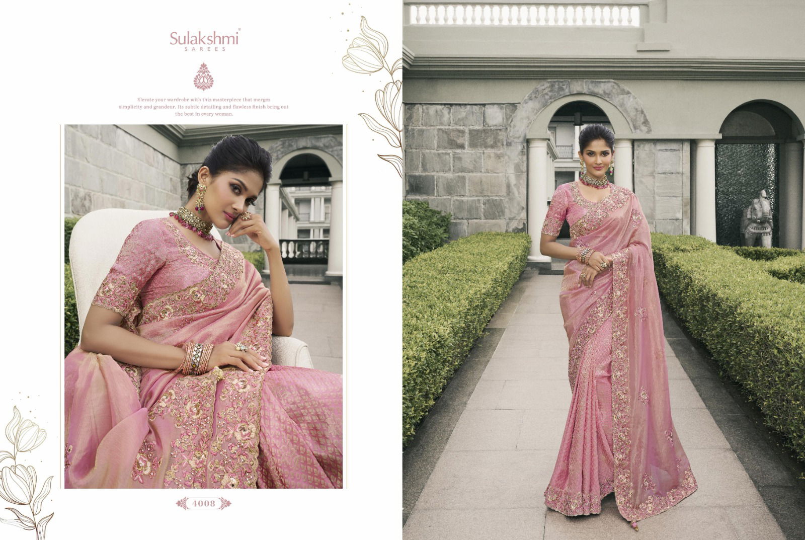 Bridal Heritage By Sulakshmi Tissue Silk Wholesale Saree Suppliers In Mumbai