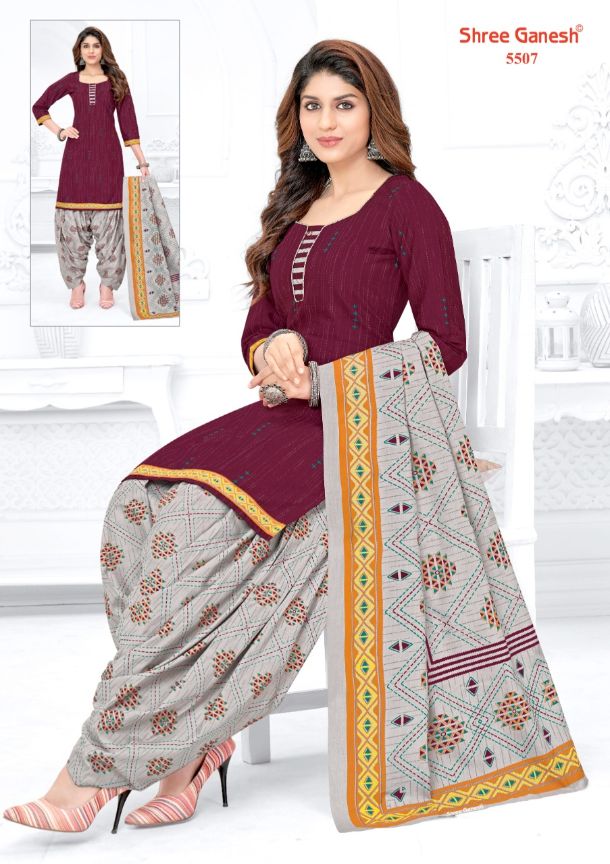 Shree Ganesh Panchi 6 Regular Wear Cotton Printed Dress Material Collection