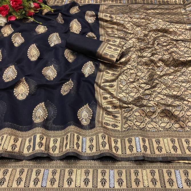 Maahi 28 Party Festive Wear Banarasi Silk Designer Saree Collection
