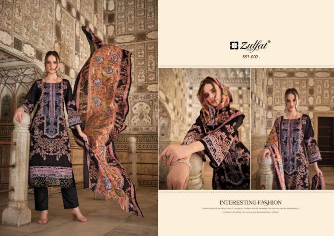 Gulrez Vol 2 By Zulfat Printed Cotton Dress Material Exporters In India