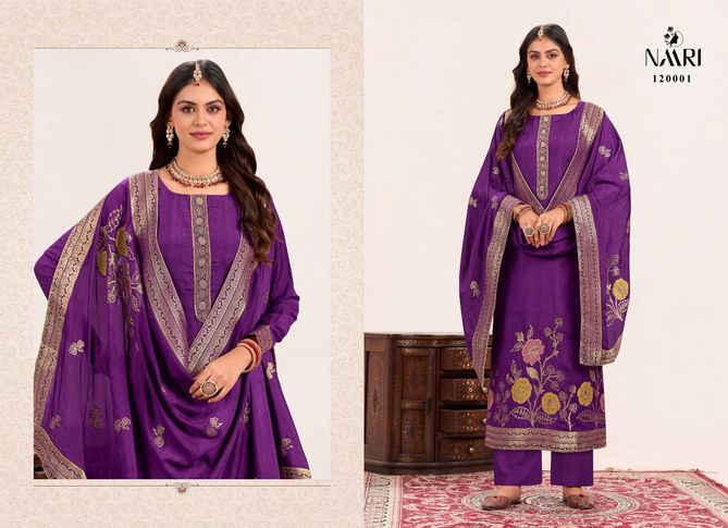 Samira By Naari Muslin Viscose Salwar Kameez Suppliers In India