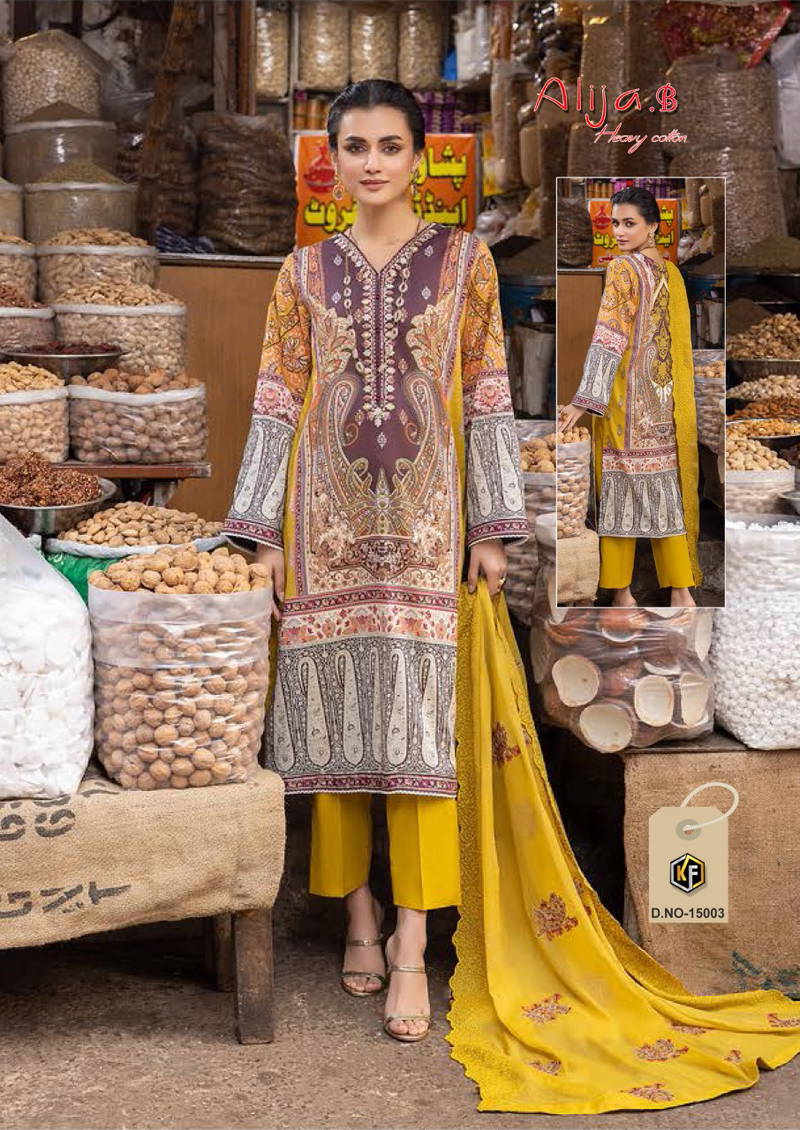 Keval Alija B 15 Casual Daily Wear Cotton Karachi Dress Material Collection