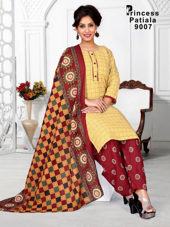 Pricness Patiyala 3 Designer Regular Wear Cotton Printed Ready Made Collection
