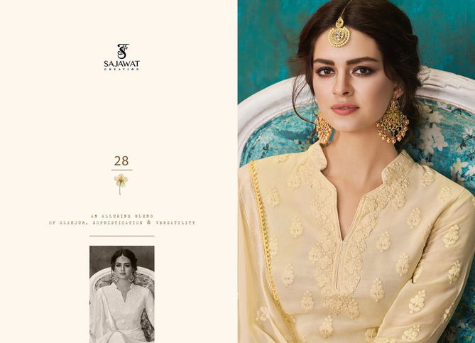 Sajawat Lakhnavi Vol 4 Exclusive Latest Heavy Designer Festive Wear Salwar Suit Collection 